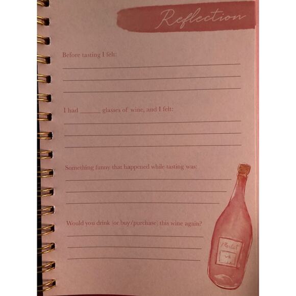 *NEW*  "Wine About It" Guided Journal Gift Set - Picture 7 of 8